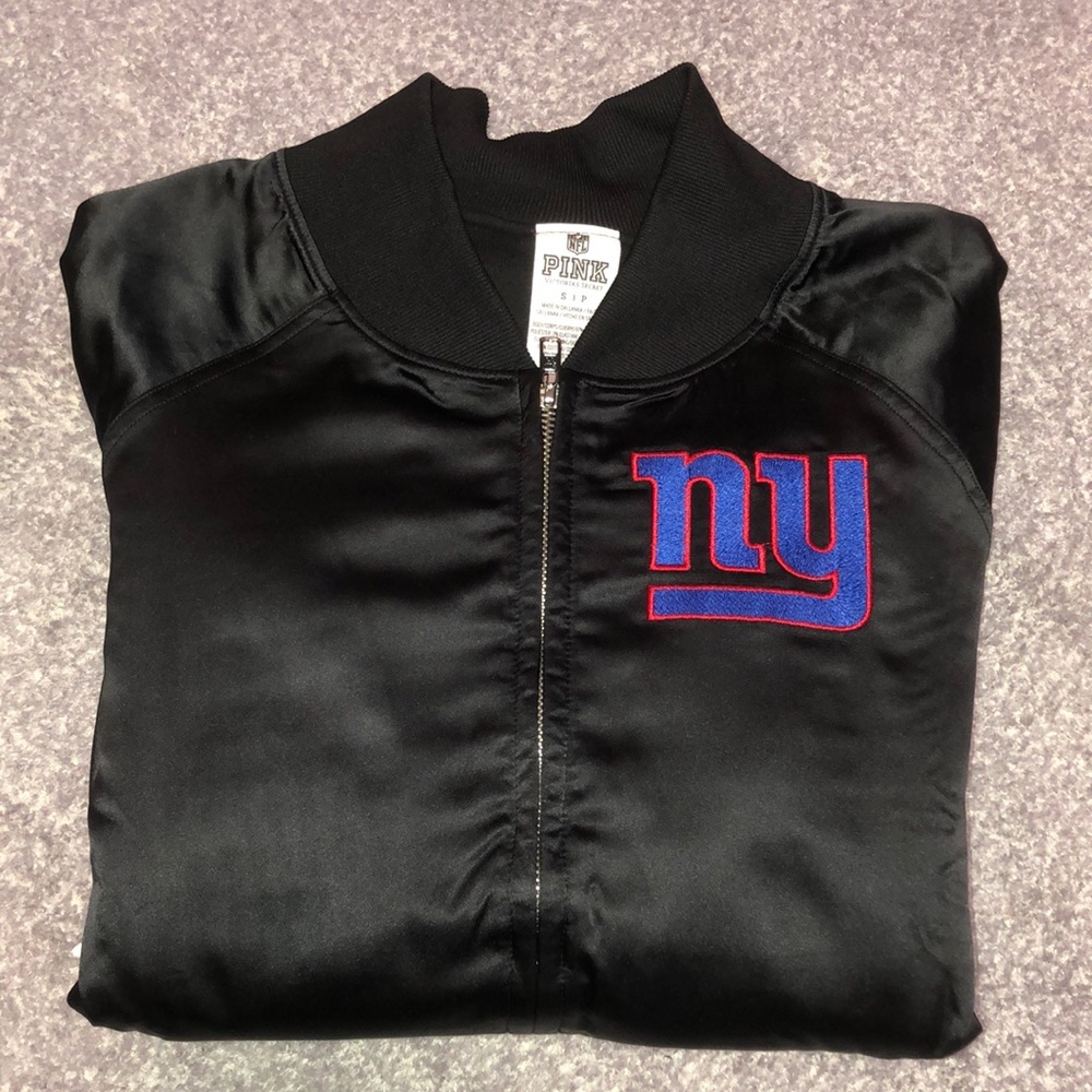NWOT VS Pink NFL NY Giants Bomber Jacket